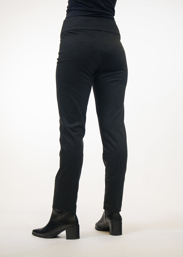 Lisette L CINDER 28" Slim Ankle Pant CHARCOAL
