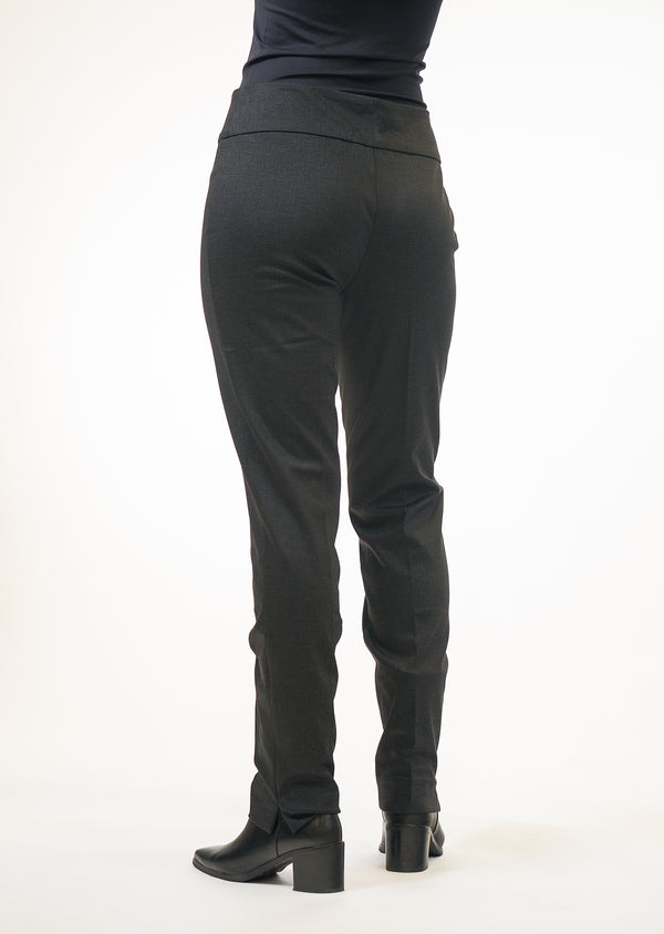 Lisette L CINDER 31" Slim Pant CHARCOAL