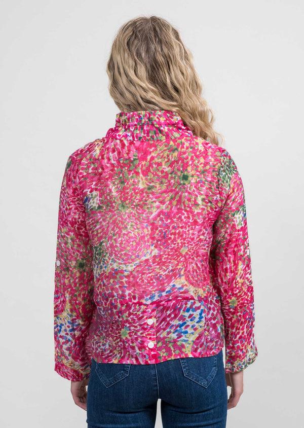 Lisette L Short Wire Collar Jacket PINK