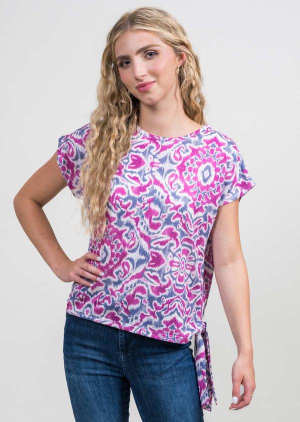 Lisette L Side Tie Tee Choose An Option