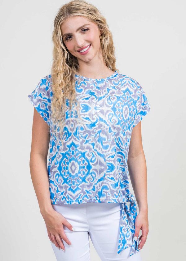 lisette l Side Tie Tee Choose an option
