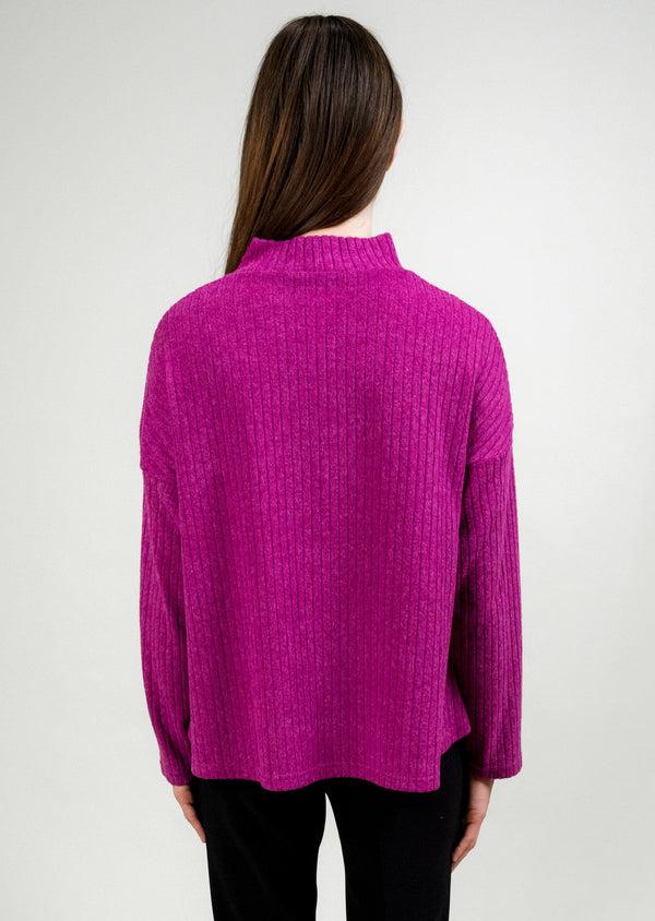 Lisette L RIB DETAIL SHORTER SWEATER Choose An Option