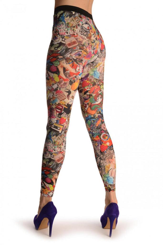 Liss Kiss Alice Wonderland Favourite Things - Leggings