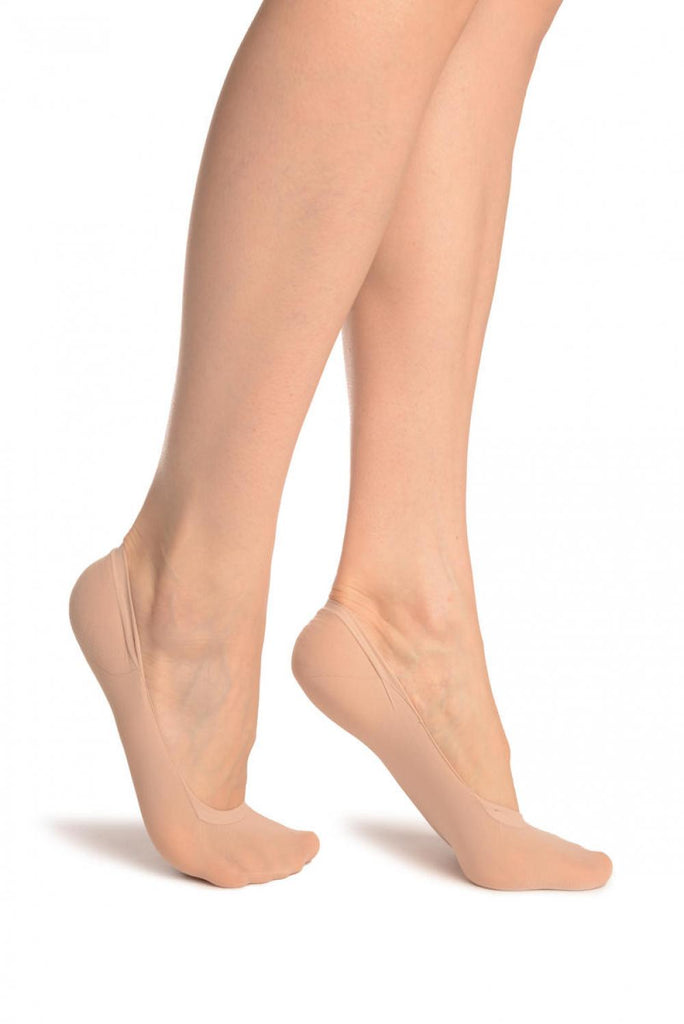 liss kiss Beige Opaque Footies 40 Den - Footsies Socks