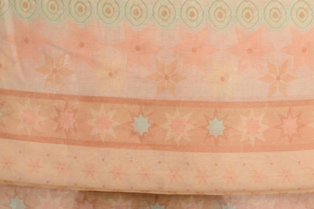 Liss Kiss Beige & Pink Stars & Circles Snood Scarf - Snood