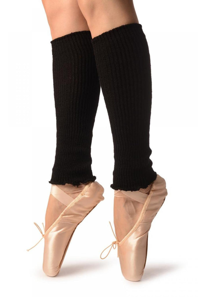 Liss Kiss Black Dance/Ballet Leg Or Arm Warmers - Leg Warmers