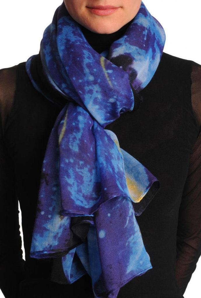 liss kiss Blue Galaxy Unisex Scarf & Beach Sarong - Scarf