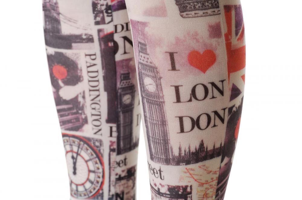 Liss Kiss Brief Time In London Camden Tube Map Footless - Tights Footless