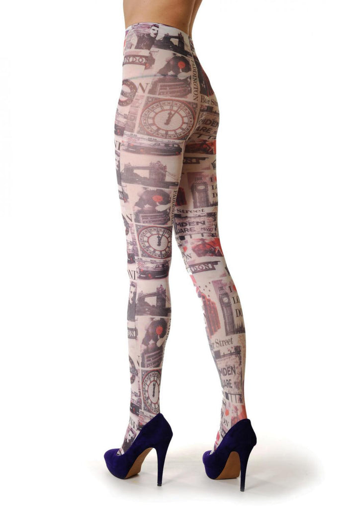 Liss Kiss Brief Time In London Camden Tube Map - Tights