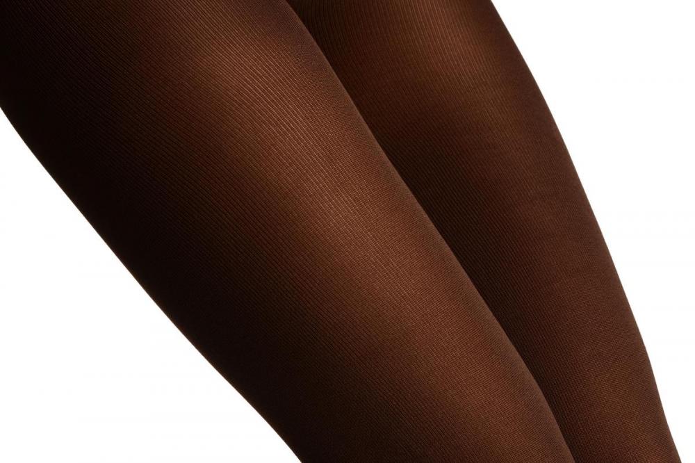 Liss Kiss Brown 120 Denier (Winter) Footless Tights - Tights Footless