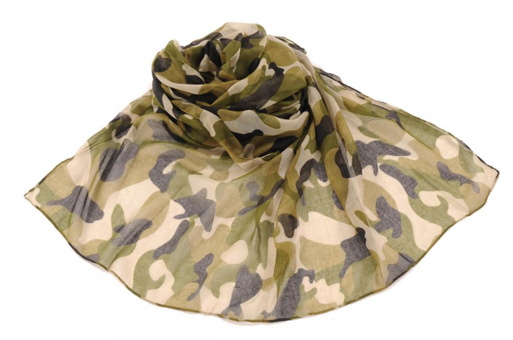 Liss Kiss Camouflage Unisex Scarf & Beach Sarong - Scarf