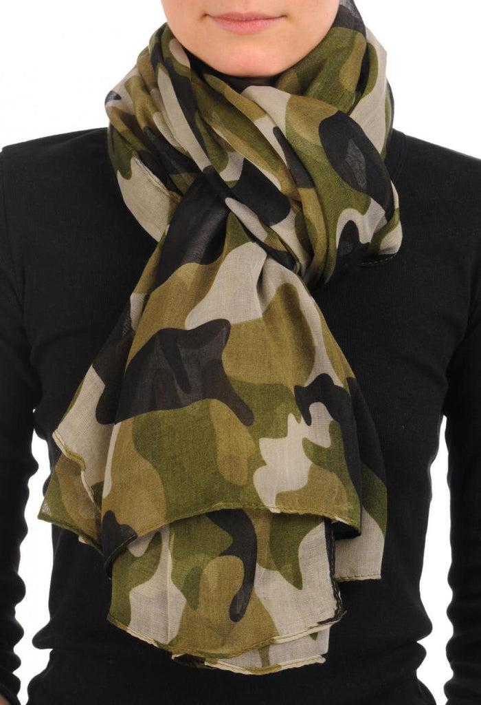 liss kiss Camouflage Unisex Scarf & Beach Sarong - Scarf