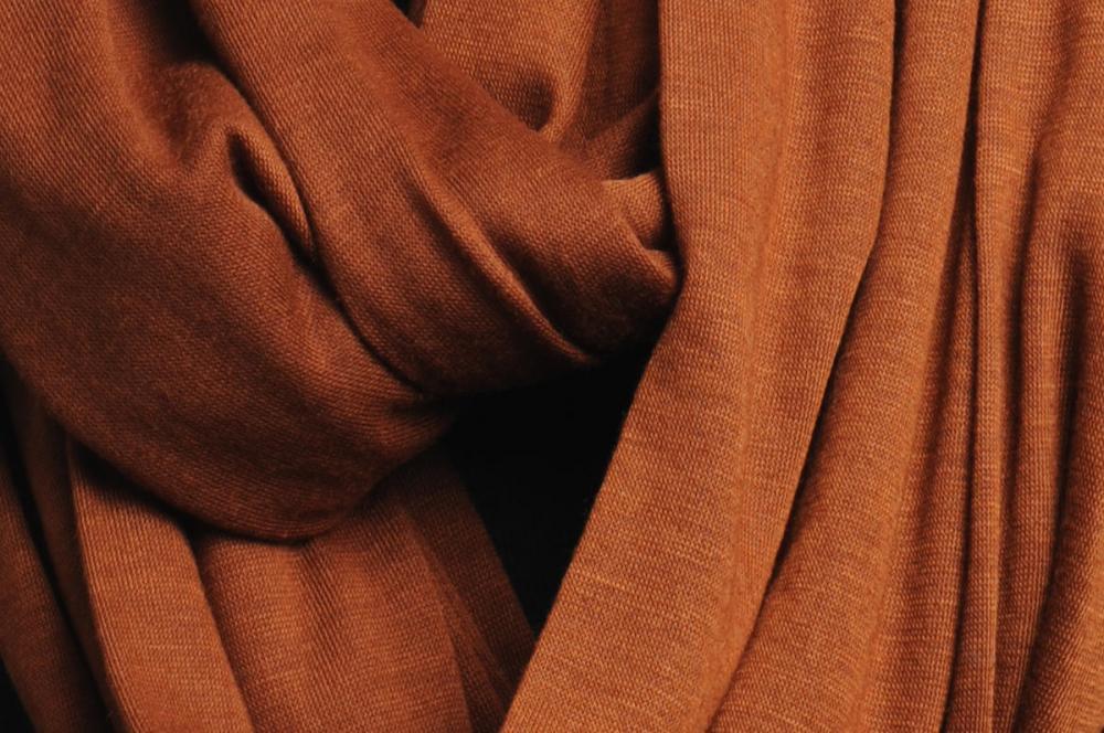 Liss Kiss Chocolate Brown Soft Cotton Snood Scarf - Snood