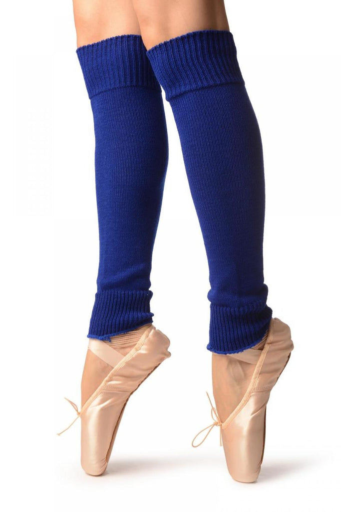 Liss Kiss Egyptian Blue Plain Dance/Ballet Leg Warmers - Leg Warmers
