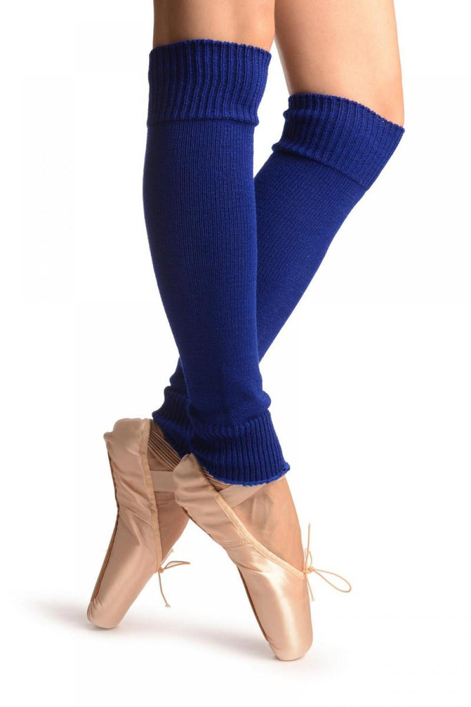 liss kiss Egyptian Blue Plain Dance/Ballet Leg Warmers - Leg Warmers
