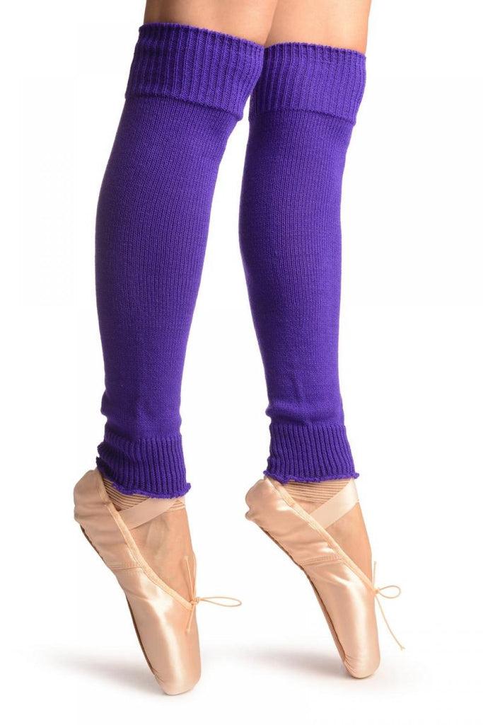 Liss Kiss Electric Indigo Plain Dance/Ballet Leg Warmers - Leg Warmers
