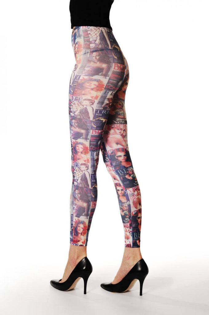 Liss Kiss Fashion Magazine Footless - Tights Footless