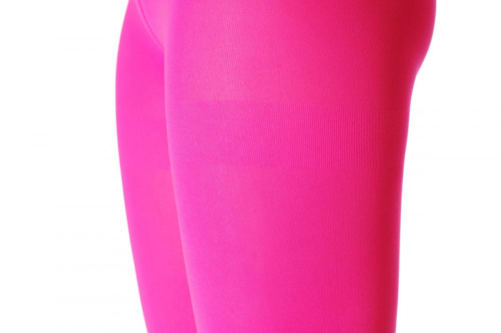Liss Kiss Fluorescent Pink Footless - Tights Footless