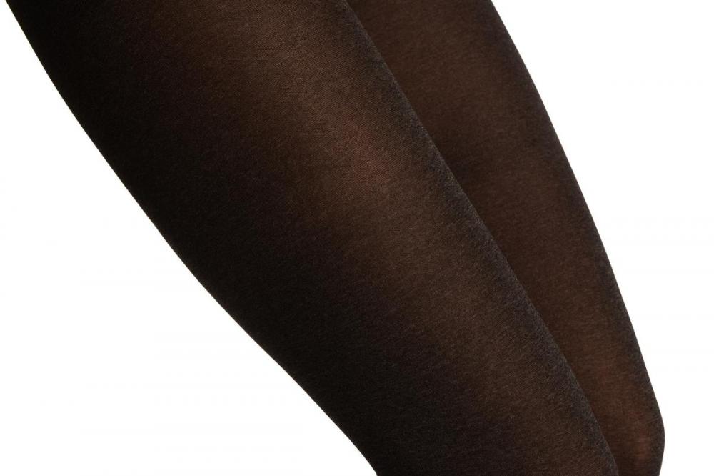 Liss Kiss Grey With Transparen Stripes & Black With Silver Lurex - Tights