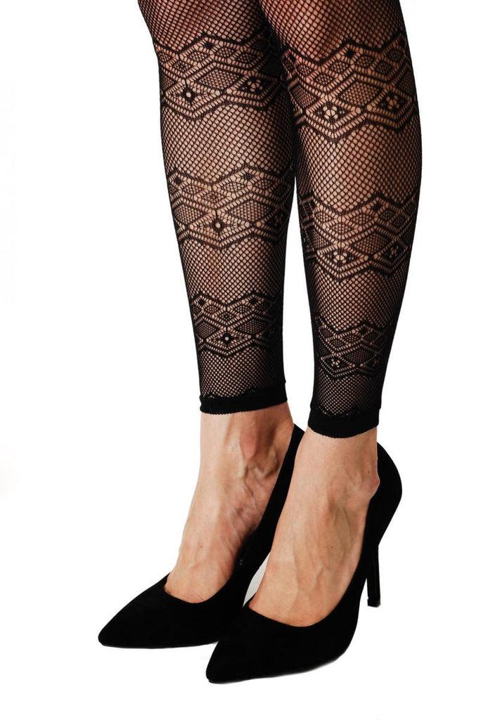 Liss Kiss Layers With Rombs Footless - Tights Footless