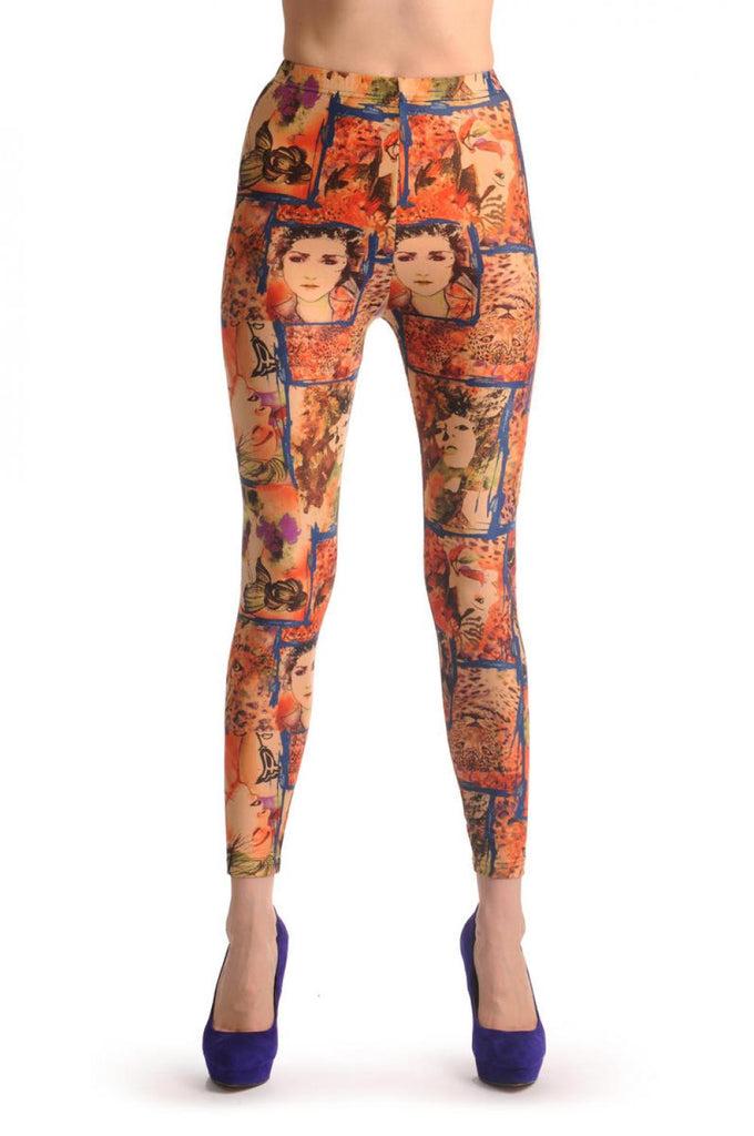 Liss Kiss A Girl With Leopard - Leggings