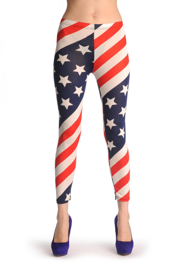 Liss Kiss American Flag - Leggings