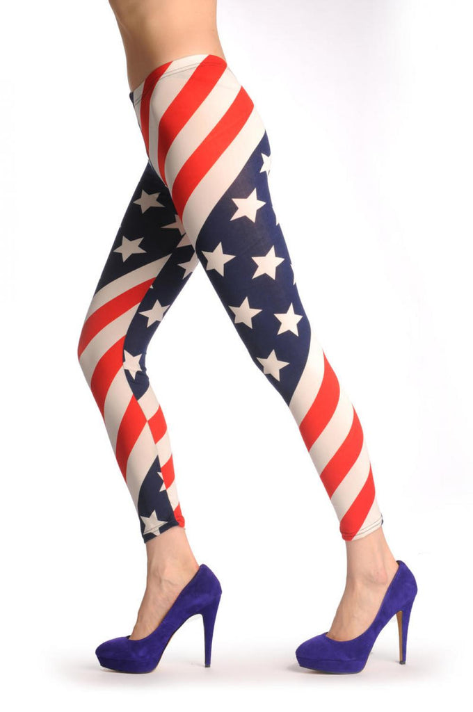 Liss Kiss American Flag - Leggings