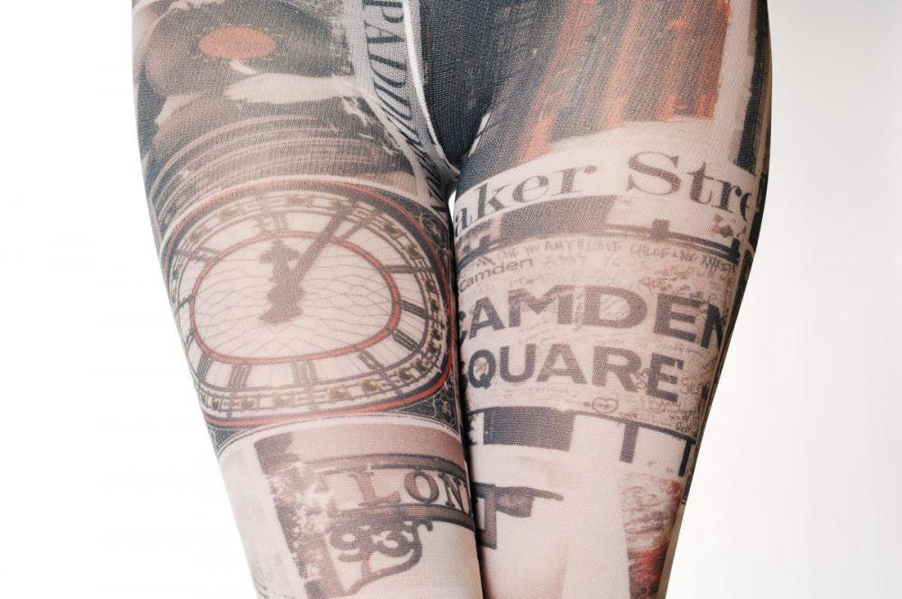 Liss Kiss Around London - Tights