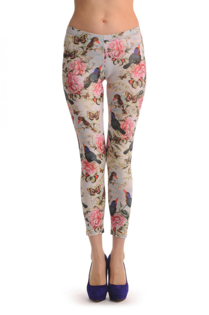 liss kiss Beautiful Wild Birds - Leggings liss kiss Beautiful Wild Birds - Leggings