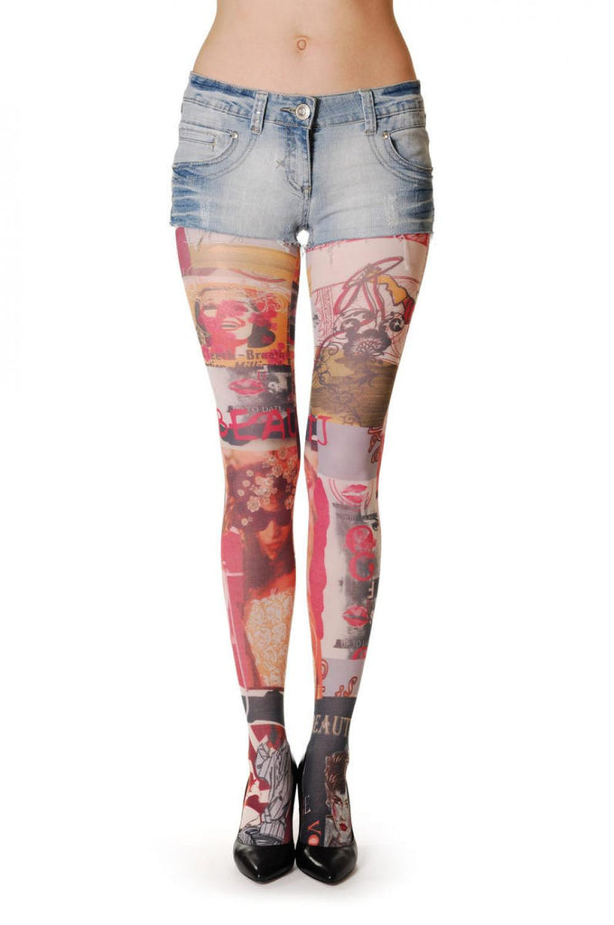 liss kiss Beauty Magazine - Tights