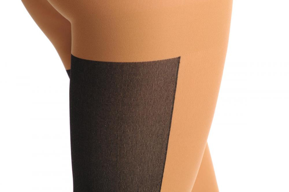 Liss Kiss Beige & Black 2 Looks In One - Tights