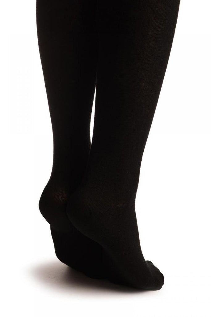 Liss Kiss Black All Over - Over The Knee Socks