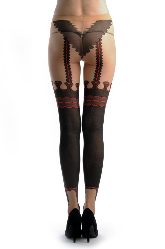 Liss Kiss Black Queen - Tights