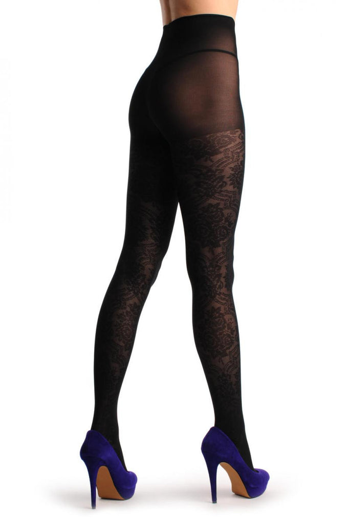 Liss Kiss Black Roses Bouquets - Tights