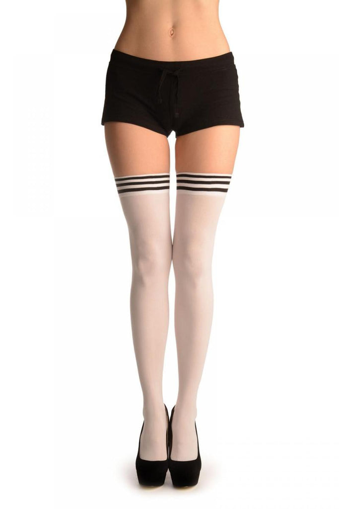 liss kiss Black Stripes On White (Referee) - Hold Ups