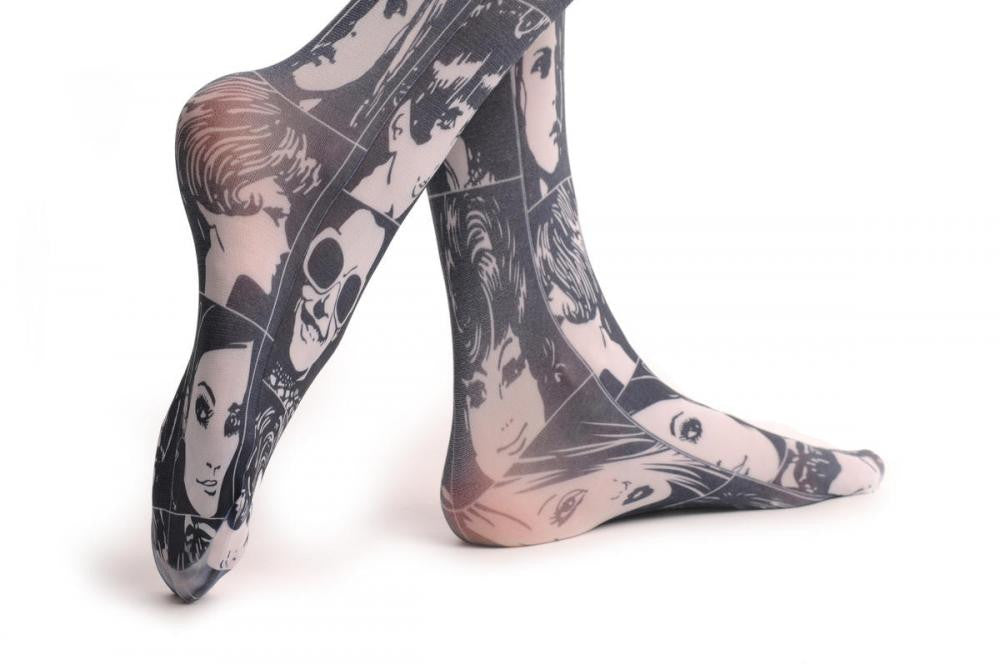 Liss Kiss Black & White Girls Portraits - Tights