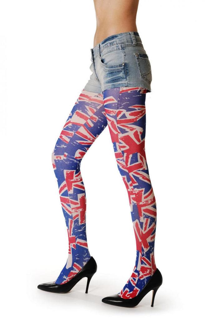 Liss Kiss British Flag - Tights