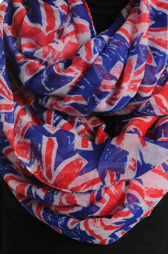 Liss Kiss British Flag Unisex Snood Scarf - Snood
