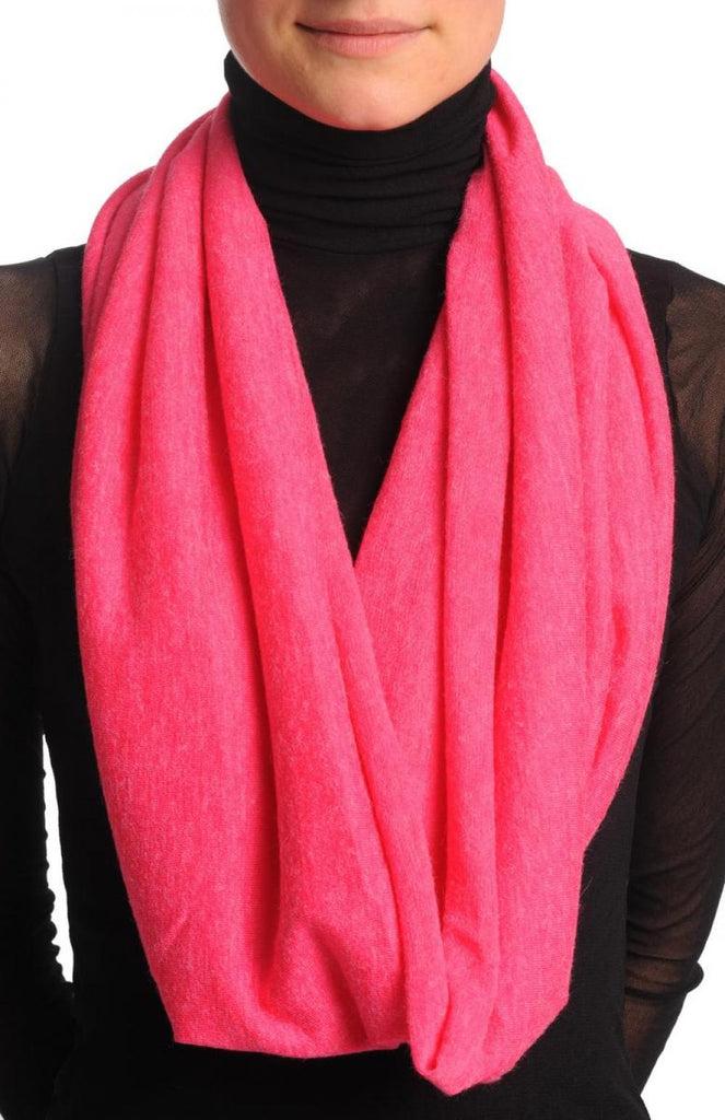 liss kiss Cerise Pink Woolly Snood Scarf - Snood