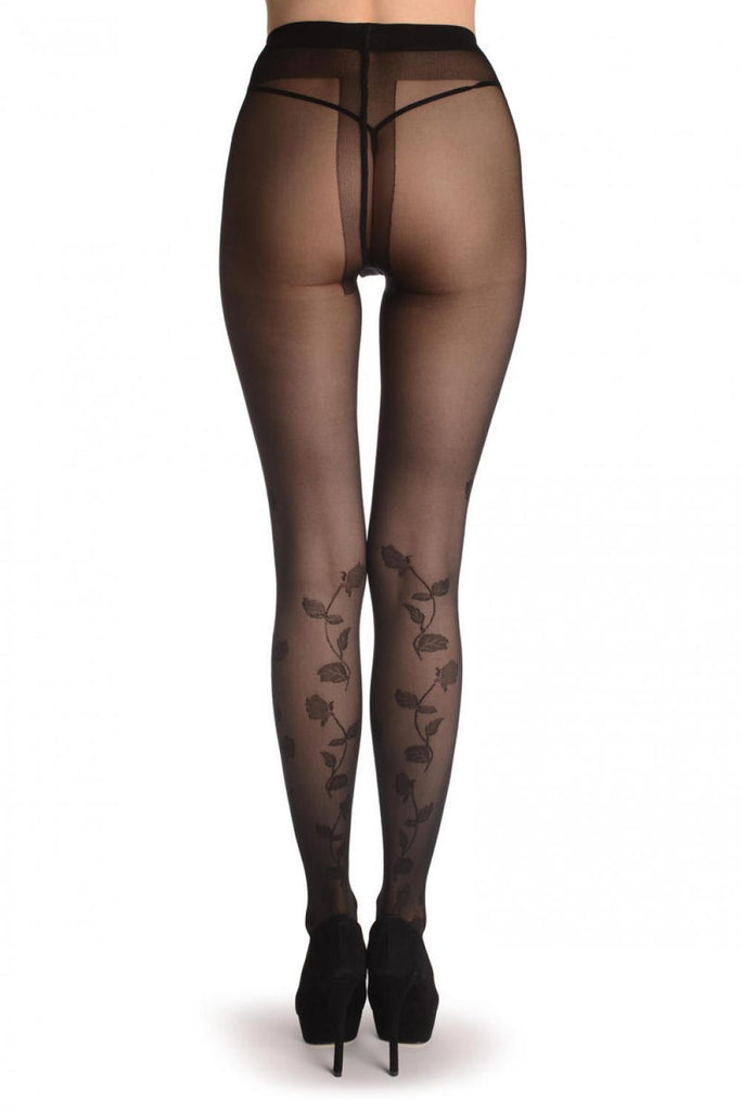 liss kiss Climbing Roses At The Back 40 Den - Tights