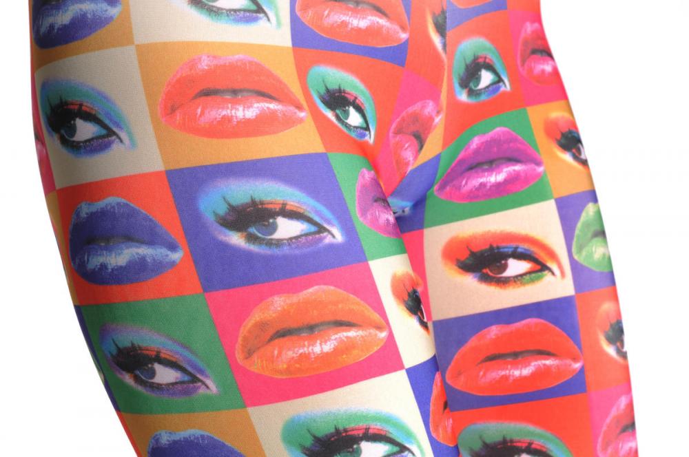 Liss Kiss Colourful Lips & Eyes - Leggings
