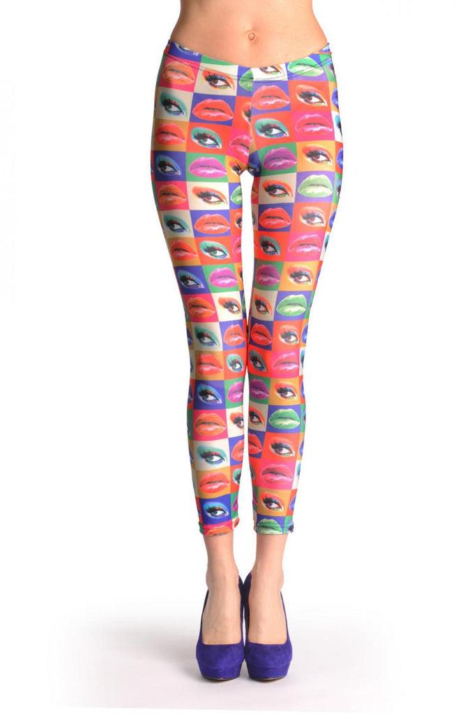 liss kiss Colourful Lips & Eyes - Leggings