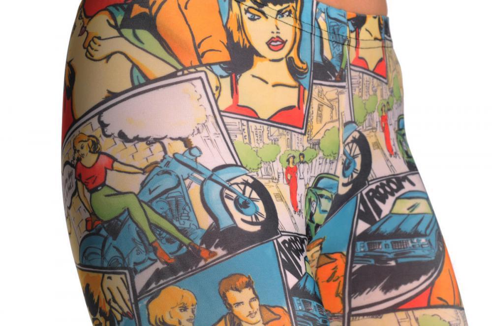 Liss Kiss Comics Couple - Leggings