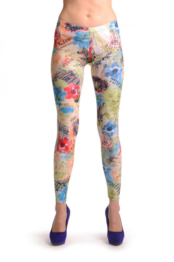 Liss Kiss Country Flowers - Leggings