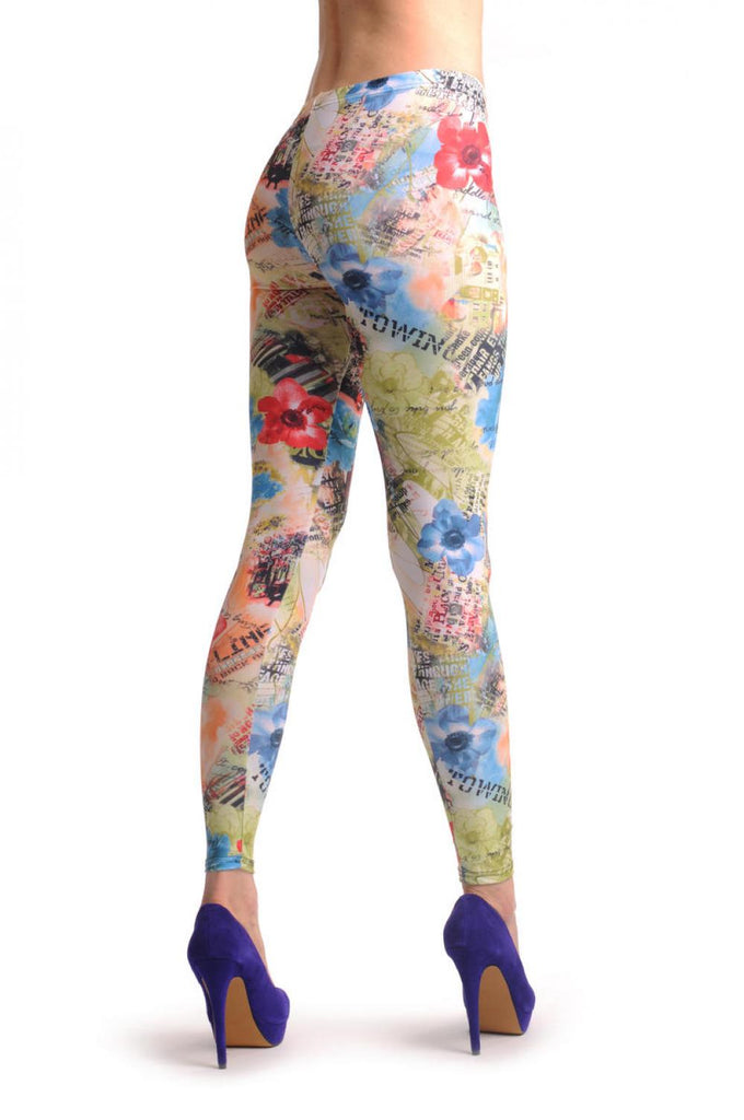 liss kiss Country Flowers - Leggings