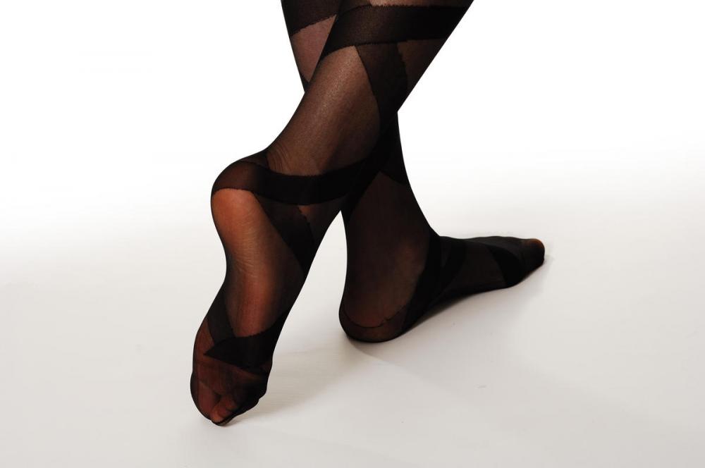 Liss Kiss Crossing Strips - Tights