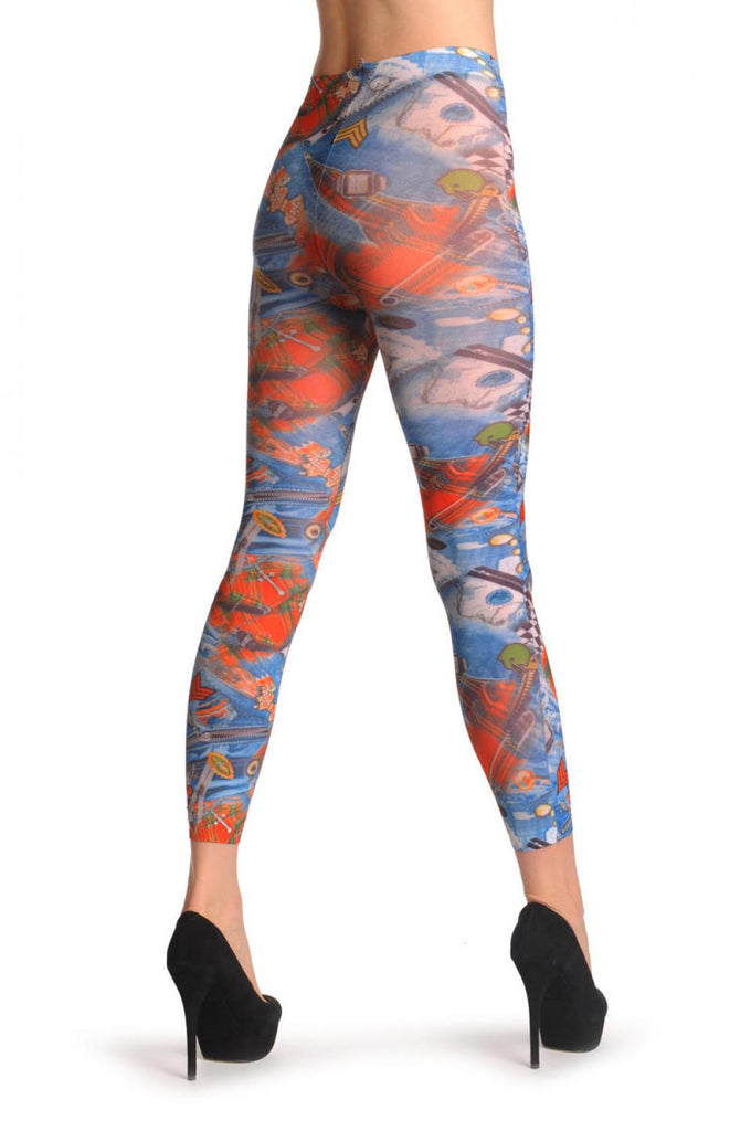 Liss Kiss Fashion Dreams Footless - Tights Footless