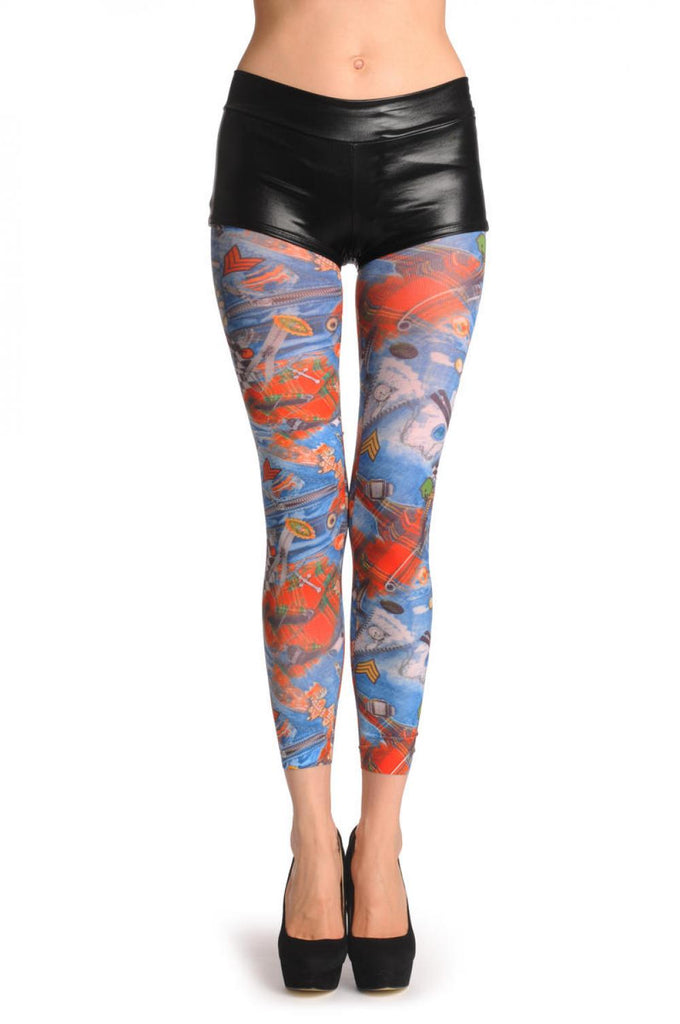 liss kiss Fashion Dreams Footless - Tights Footless