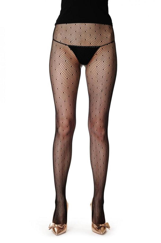 liss kiss Fishnet With Small Dots - Tights
