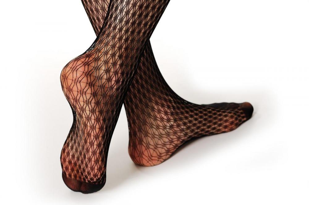 Liss Kiss French Mesh - Tights
